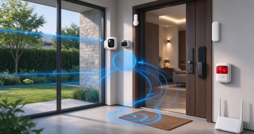 Integrated Home Security Solution: Visitor Identification & Anti Intrusion