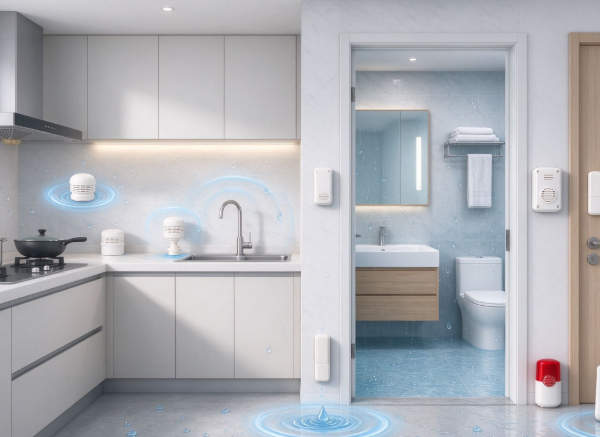 Waterproof and Moisture Resistant Security Solution for Kitchens and Bathrooms