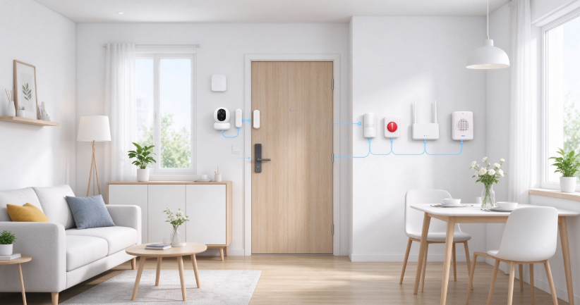 Streamlined Smart Security Solution for Small Homes