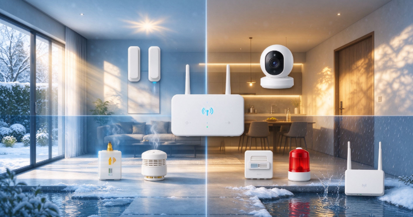 Seasonally Adaptive Smart Home Security Solution