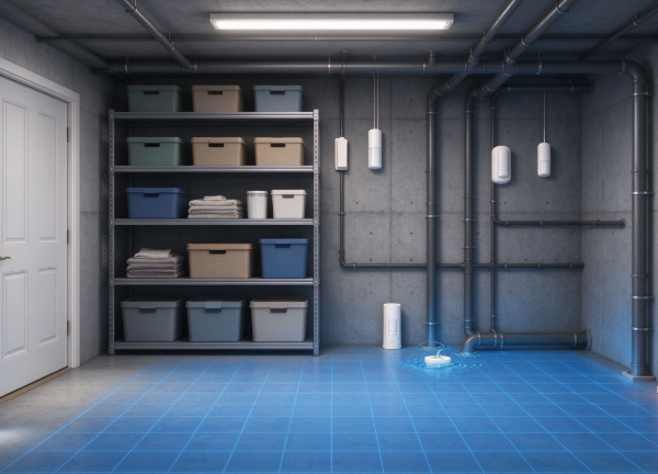 Security and Monitoring Solution for Storage Rooms / Basements