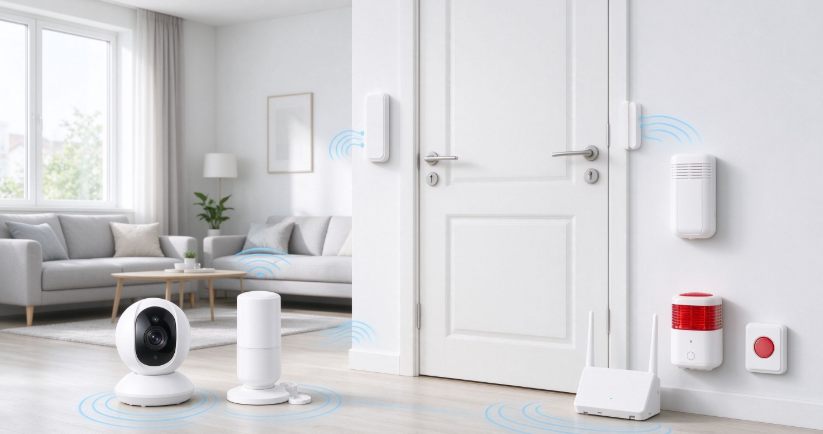 Wireless Security Solution for Rental Properties